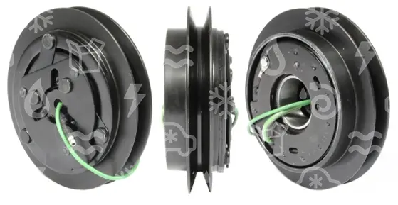spojka pro kompresor SANDEN 7H13/7H15, 1x13 mm, 24V, 132 mm